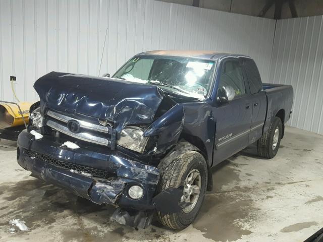 5TBRN34113S379081 - 2003 TOYOTA TUNDRA ACC BLUE photo 2