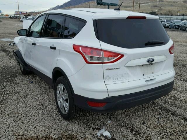 1FMCU0F77EUA86148 - 2014 FORD ESCAPE S WHITE photo 3