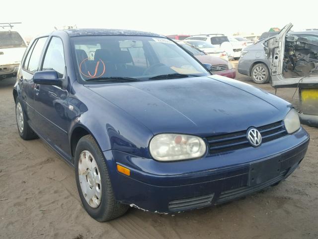 9BWFR61J344012528 - 2004 VOLKSWAGEN GOLF GL TD BLUE photo 1