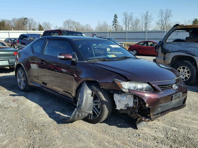 JTKJF5C77B3017123 - 2011 TOYOTA SCION TC 勃艮第红 照片 1