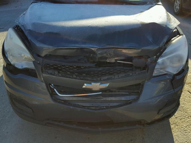 2CNALBEW0A6298199 - 2010 CHEVROLET EQUINOX LS GRAY photo 7