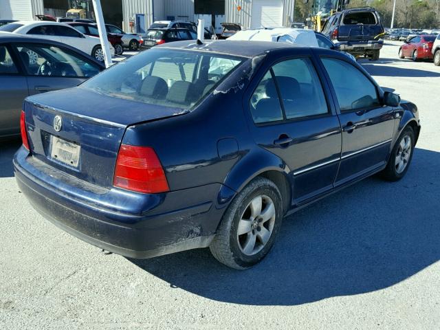 3VWSA69M65M023766 - 2005 VOLKSWAGEN JETTA GLS BLUE photo 4