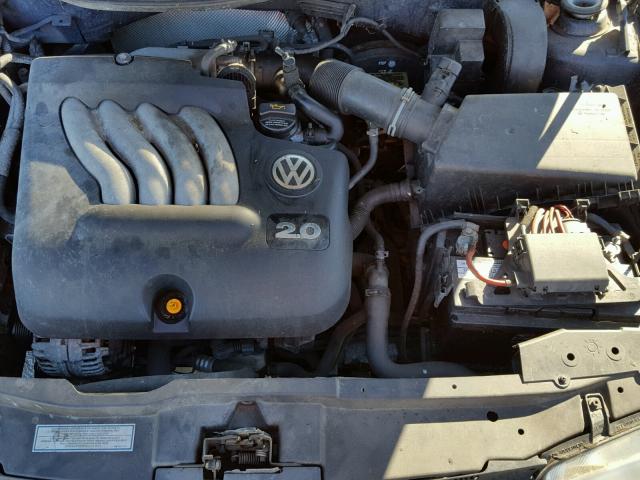 3VWSA69M65M023766 - 2005 VOLKSWAGEN JETTA GLS BLUE photo 7