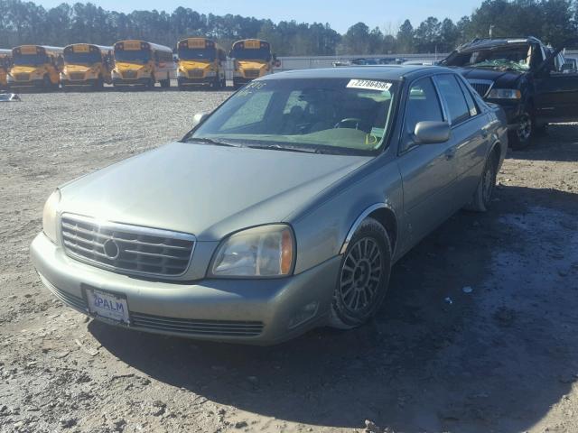 1G6KE57Y35U188471 - 2005 CADILLAC DEVILLE DH SILVER photo 2