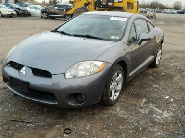 4A3AK24F86E035676 - 2006 MITSUBISHI ECLIPSE GS GRAY photo 2