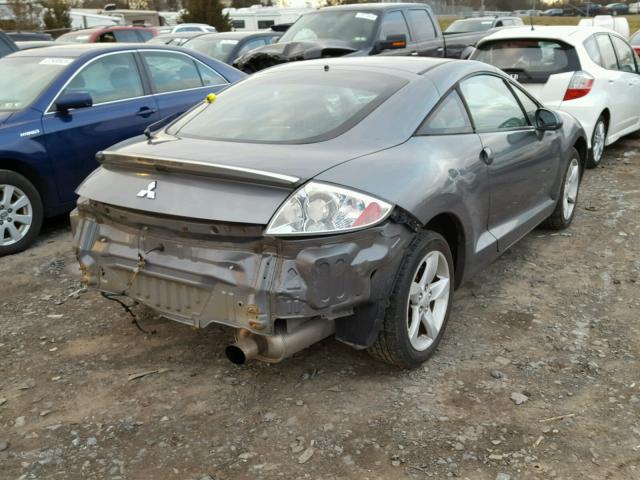 4A3AK24F86E035676 - 2006 MITSUBISHI ECLIPSE GS GRAY photo 4