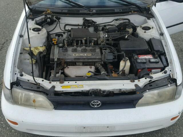 2T1AE04B7RC047269 - 1994 TOYOTA COROLLA WHITE photo 7