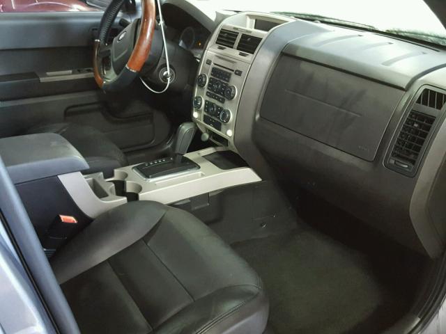 1FMCU03Z18KC91650 - 2008 FORD ESCAPE XLT GRAY photo 5