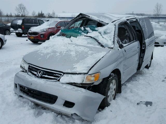 2HKRL18632H578712 - 2002 HONDA ODYSSEY EX SILVER photo 2