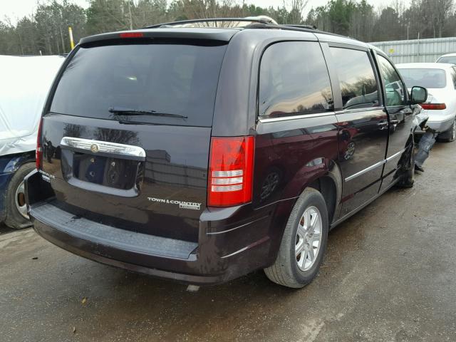 2A4RR5D18AR415808 - 2010 CHRYSLER TOWN & COU PURPLE photo 4