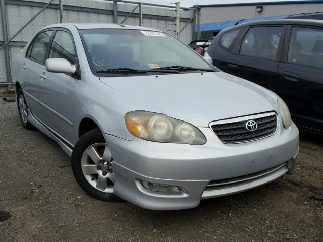 2T1BR30E25C449625 - 2005 TOYOTA COROLLA CE SILVER photo 1