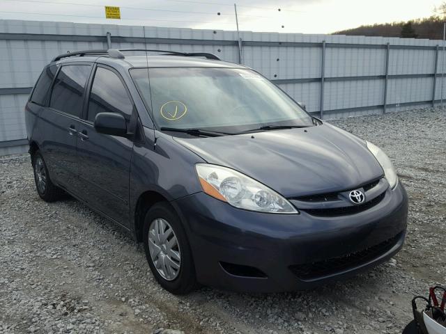 5TDZK23C67S081922 - 2007 TOYOTA SIENNA CE GRAY photo 1