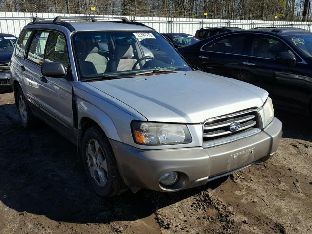 JF1SG65613H702098 - 2003 SUBARU FORESTER 2 SILVER photo 1