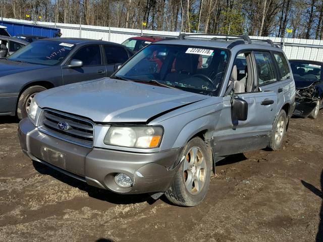 JF1SG65613H702098 - 2003 SUBARU FORESTER 2 SILVER photo 2