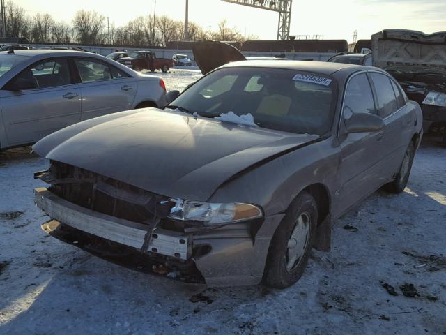 1G4HP54K3YU135495 - 2000 BUICK LESABRE CU BROWN photo 2