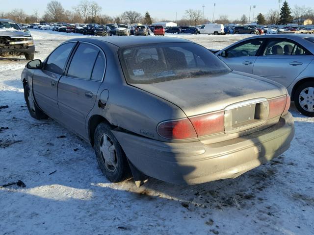 1G4HP54K3YU135495 - 2000 BUICK LESABRE CU BROWN photo 3