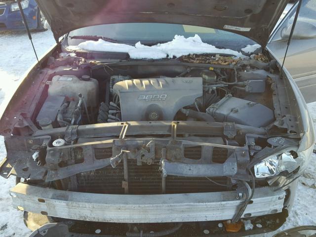 1G4HP54K3YU135495 - 2000 BUICK LESABRE CU BROWN photo 7