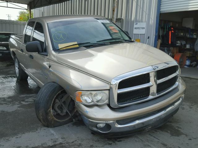 1D7HA18N15J580548 - 2005 DODGE RAM 1500 S GOLD photo 1