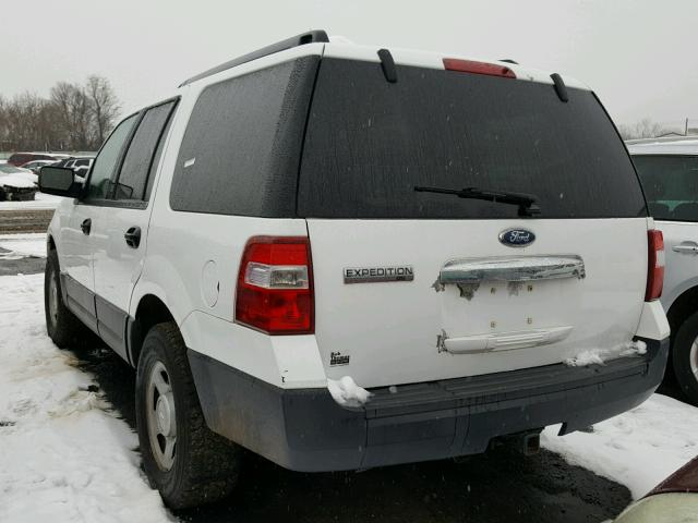 1FMFU16567LA34455 - 2007 FORD EXPEDITION WHITE photo 3