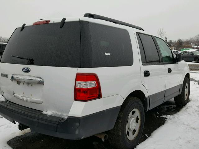 1FMFU16567LA34455 - 2007 FORD EXPEDITION WHITE photo 4