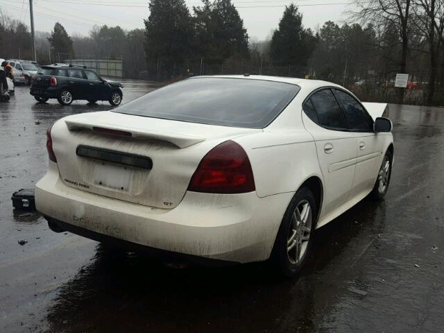 2G2WR554971130239 - 2007 PONTIAC GRAND PRIX WHITE photo 4