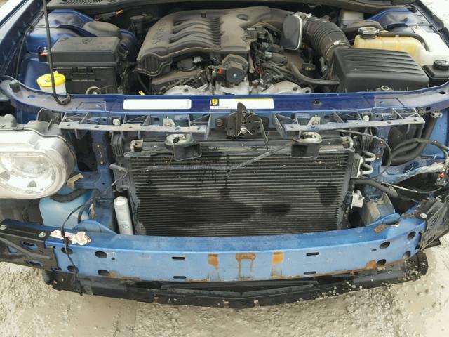 2B3CJ4DVXAH223975 - 2010 DODGE CHALLENGER BLUE photo 7