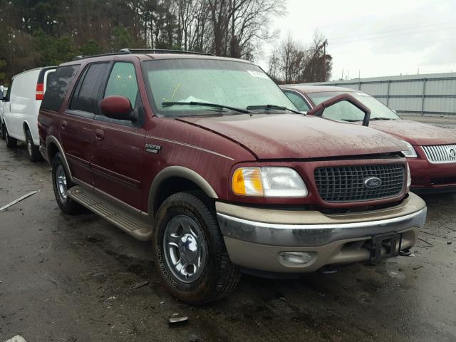 1FMPU18L1YLB42192 - 2000 FORD EXPEDITION BURGUNDY photo 1