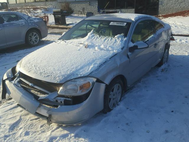 1G1AL15F267851109 - 2006 CHEVROLET COBALT LT SILVER photo 2