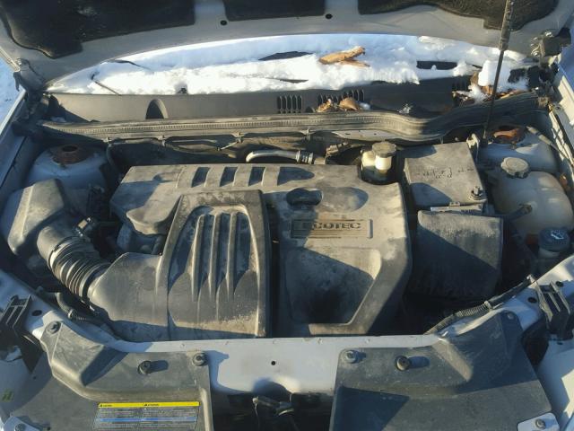 1G1AL15F267851109 - 2006 CHEVROLET COBALT LT SILVER photo 7