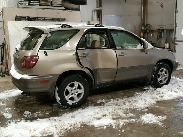 JT6HF10U9Y0144434 - 2000 LEXUS RX 300 GOLD photo 9