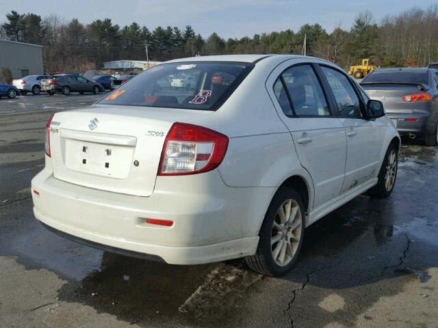 JS2YC414585101168 - 2008 SUZUKI SX4 WHITE photo 4