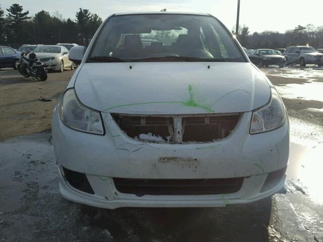 JS2YC414585101168 - 2008 SUZUKI SX4 WHITE photo 9