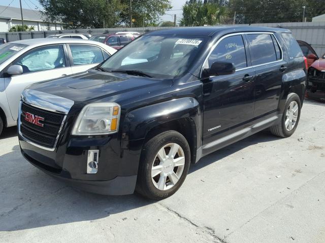 2CTALMEC7B6225911 - 2011 GMC TERRAIN SL BLACK photo 2