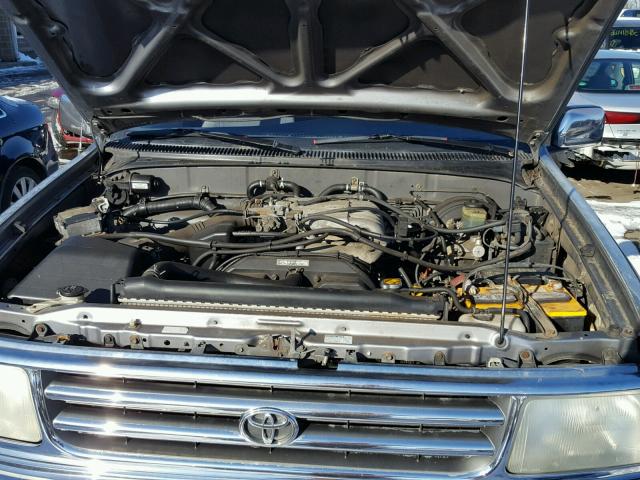 JT4UN24DXV0048835 - 1997 TOYOTA T100 XTRAC SILVER photo 7