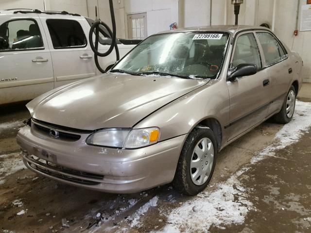 2T1BR12E6XC214214 - 1999 TOYOTA COROLLA VE TAN photo 2