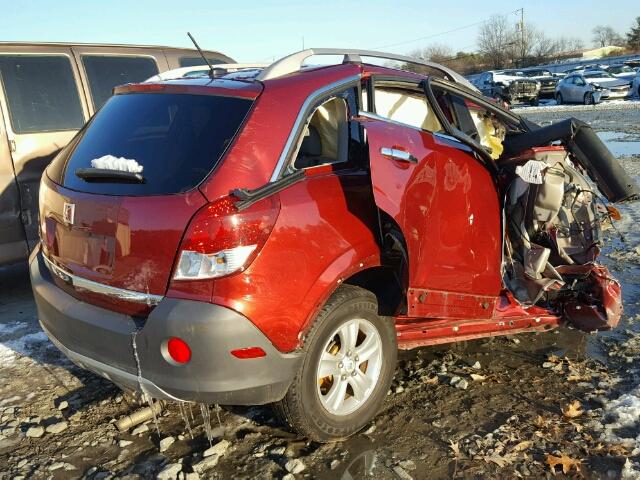 3GSCL33PX8S655838 - 2008 SATURN VUE XE RED photo 4