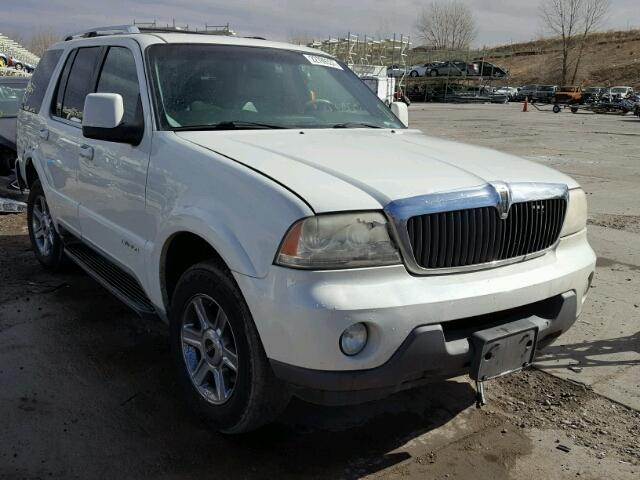 5LMEU68H34ZJ13474 - 2004 LINCOLN AVIATOR 白色 照片 1