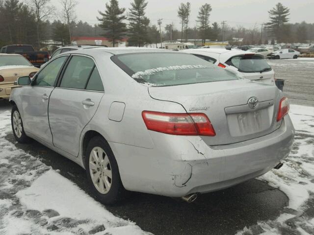 4T1BK46KX7U032780 - 2007 TOYOTA CAMRY NEW SILVER photo 3