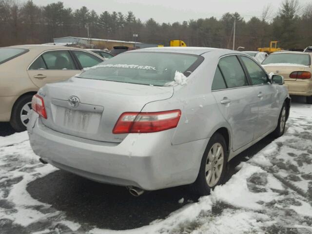 4T1BK46KX7U032780 - 2007 TOYOTA CAMRY NEW SILVER photo 4