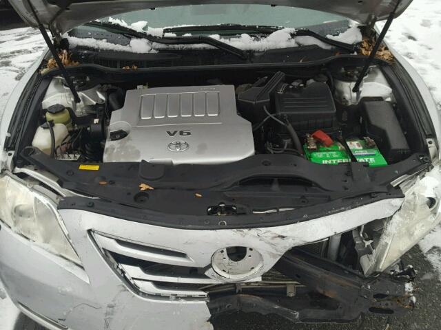 4T1BK46KX7U032780 - 2007 TOYOTA CAMRY NEW SILVER photo 7