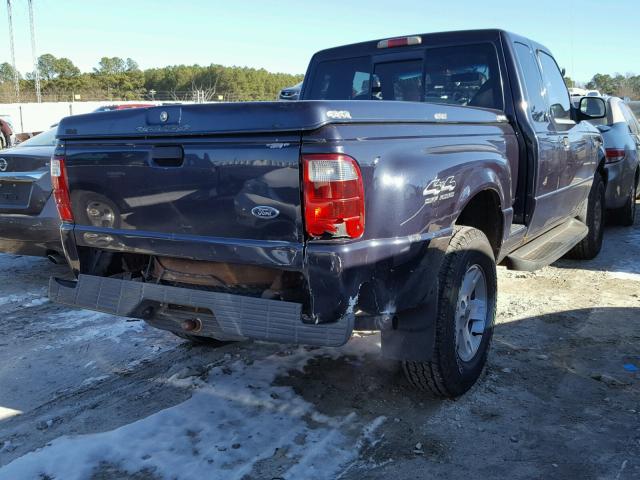 1FTZR45E92PA12487 - 2002 FORD RANGER SUP BLUE photo 4