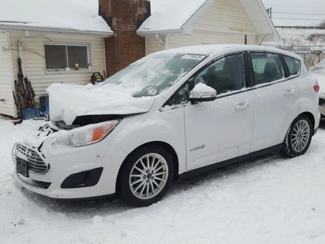 1FADP5AU6EL517326 - 2014 FORD C-MAX SE WHITE photo 2