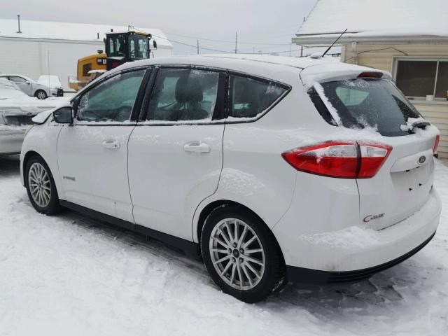 1FADP5AU6EL517326 - 2014 FORD C-MAX SE WHITE photo 3