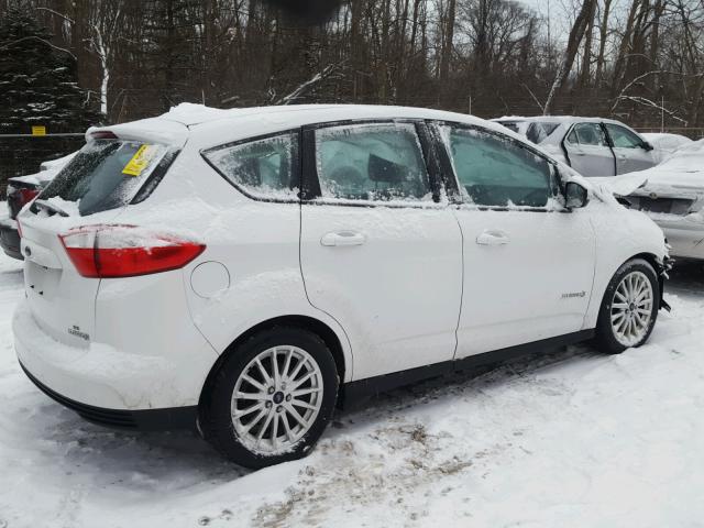 1FADP5AU6EL517326 - 2014 FORD C-MAX SE WHITE photo 4