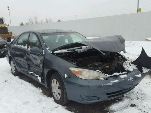 4T1BE32K52U625494 - 2002 TOYOTA CAMRY LE GREEN photo 1