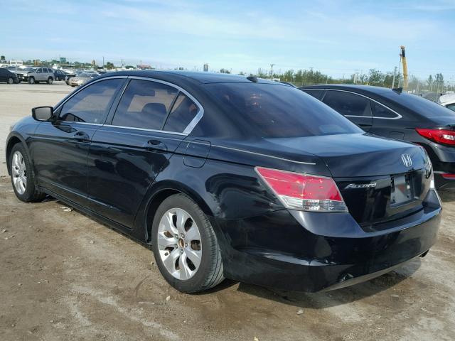 JHMCP26858C010176 - 2008 HONDA ACCORD EXL BLACK photo 3