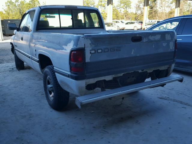 3B7HC13Z8SM188082 - 1995 DODGE RAM 1500 WHITE photo 3