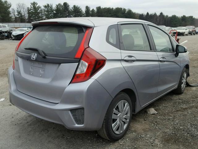 JHMGK5H5XHS007574 - 2017 HONDA FIT LX Серебристый фото 4