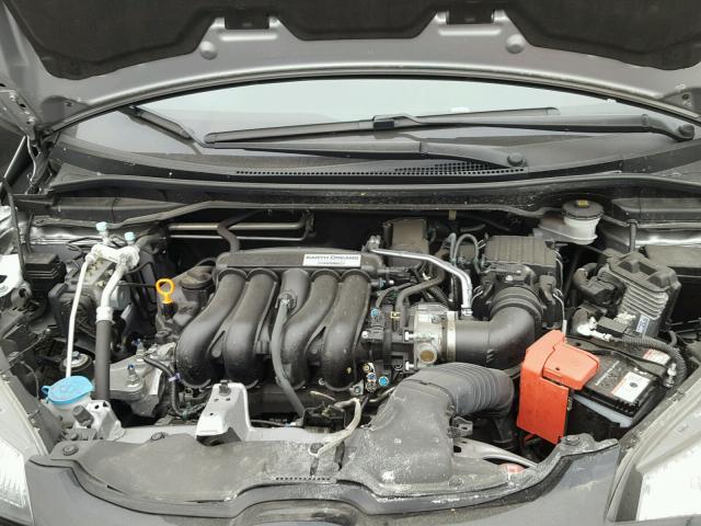 JHMGK5H5XHS007574 - 2017 HONDA FIT LX Серебристый фото 7