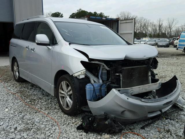 JN8AE2KPXC9045740 - 2012 NISSAN QUEST S SILVER photo 1